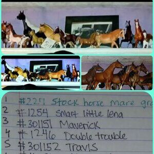 ☆AMAZING DEAL☆ lot of 15 breyer horses